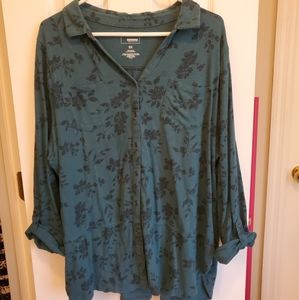 Sonoma Goods for Life Plus Size Utility Shirt 2X